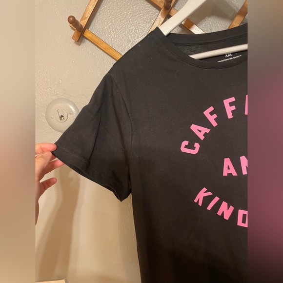 Caffeine and Kindess graphic tee Nine West plus size - Picture 3 of 5